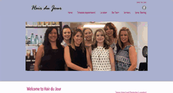 Desktop Screenshot of hairdujour.com